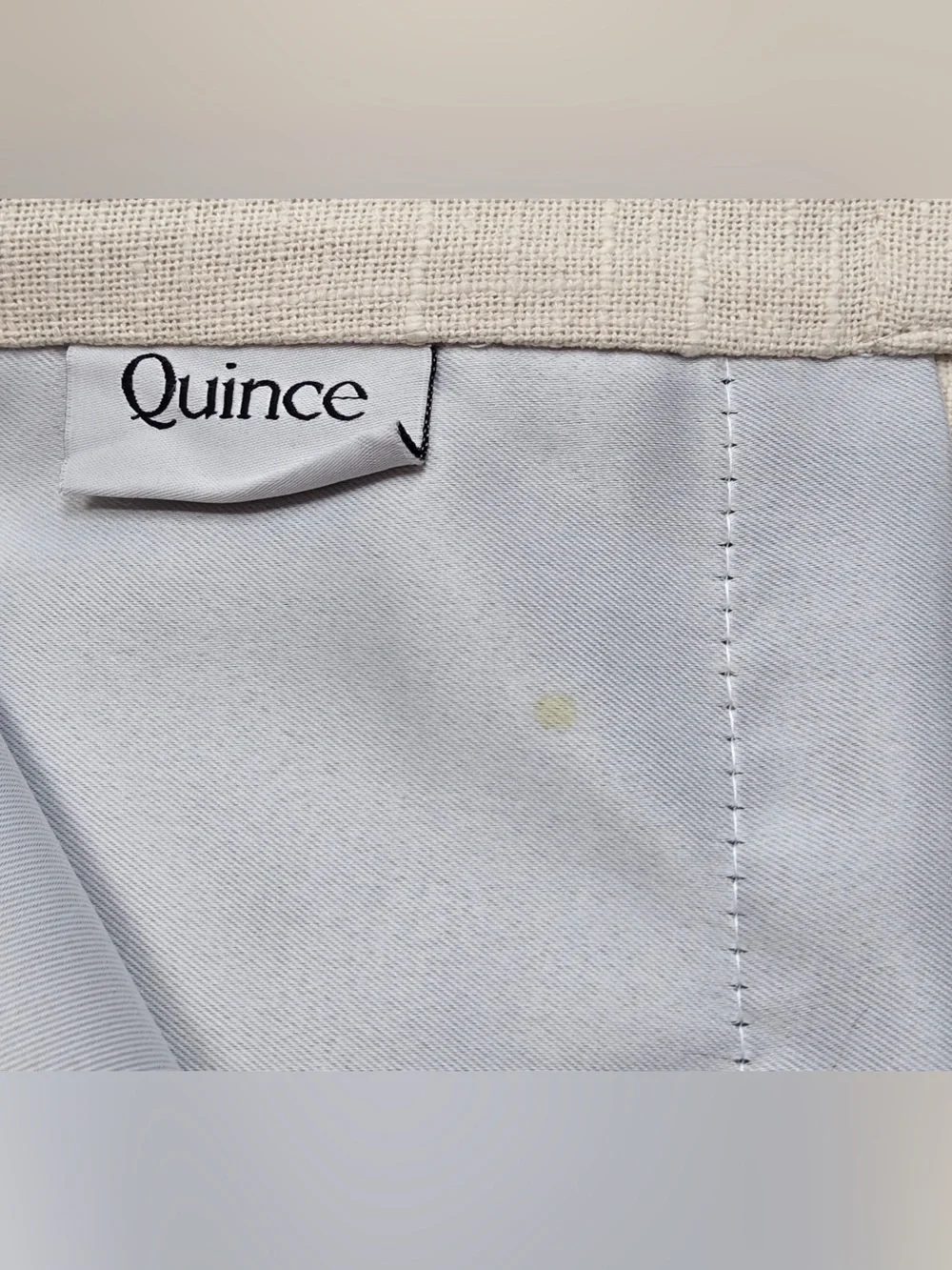 QUINCE Set Of 2 48x84 Cotton Slub Blackout Curtains 0736